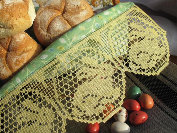 Easter Bunnies Lace: A Seasonal Embroidery Staple