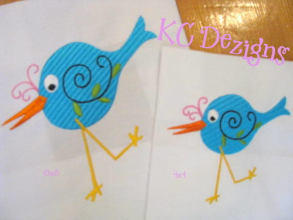 Googly Eyed Bird 02 Machine