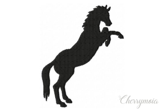 Standing Horse Silhouette