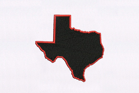 Texas Map Design