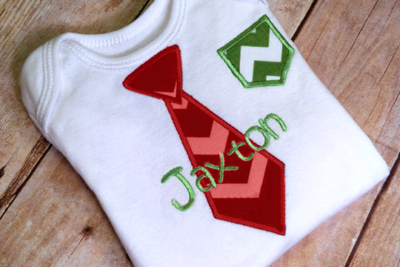 Tie and Pocket Applique